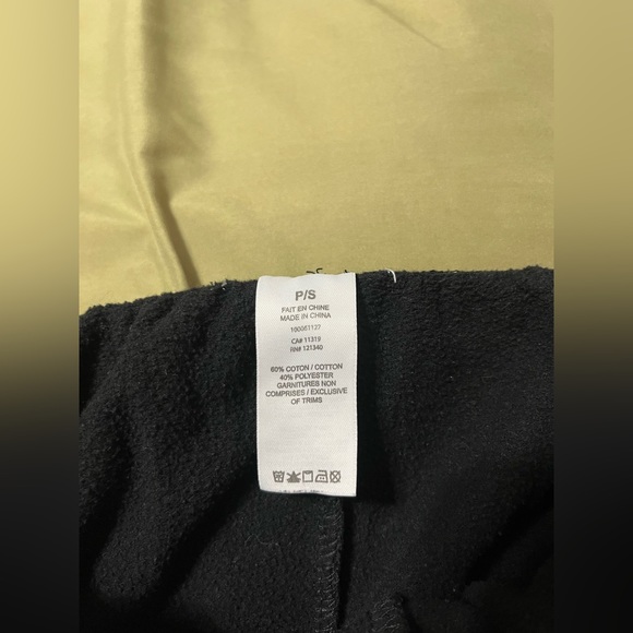 black graphic sweatpants size small - Picture 4 of 4